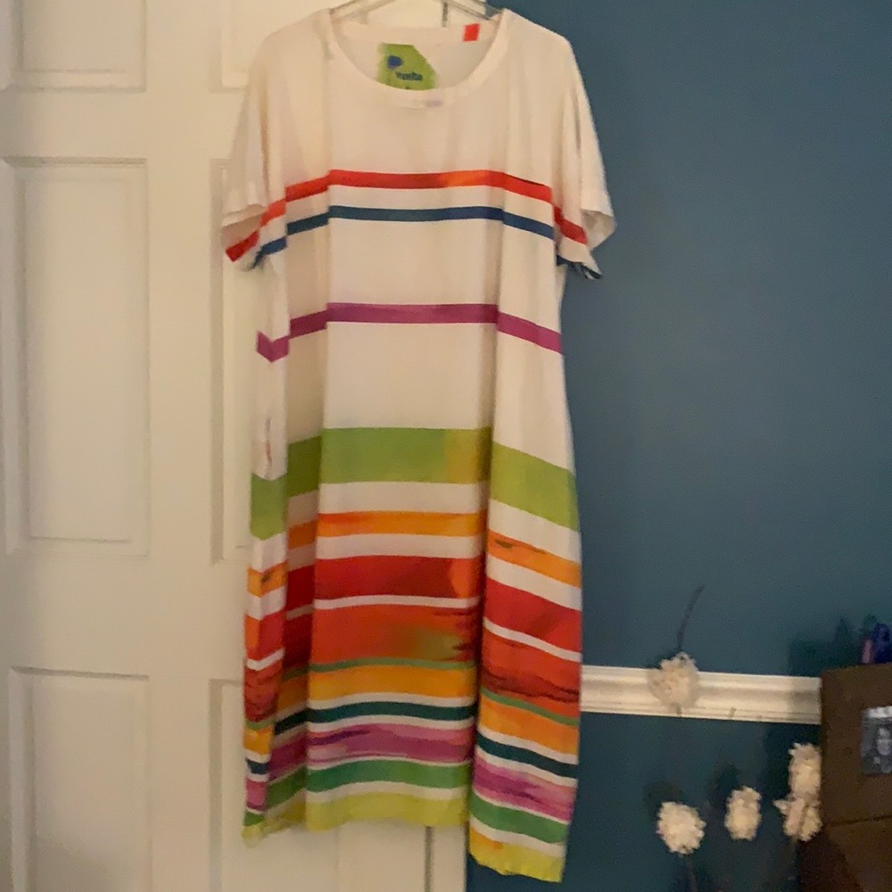 Beautiful a-line linen dress